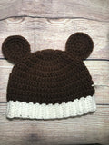 Brown Bear Child Beanie Hat