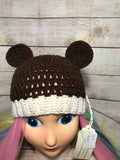 Brown Bear Child Beanie Hat